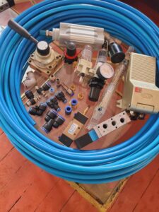 Pnuematics fittings,valves.cylinders,silencers
